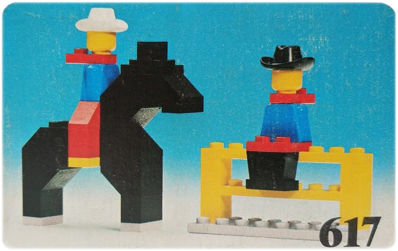 Kowboje - zestaw LEGO® nr 617