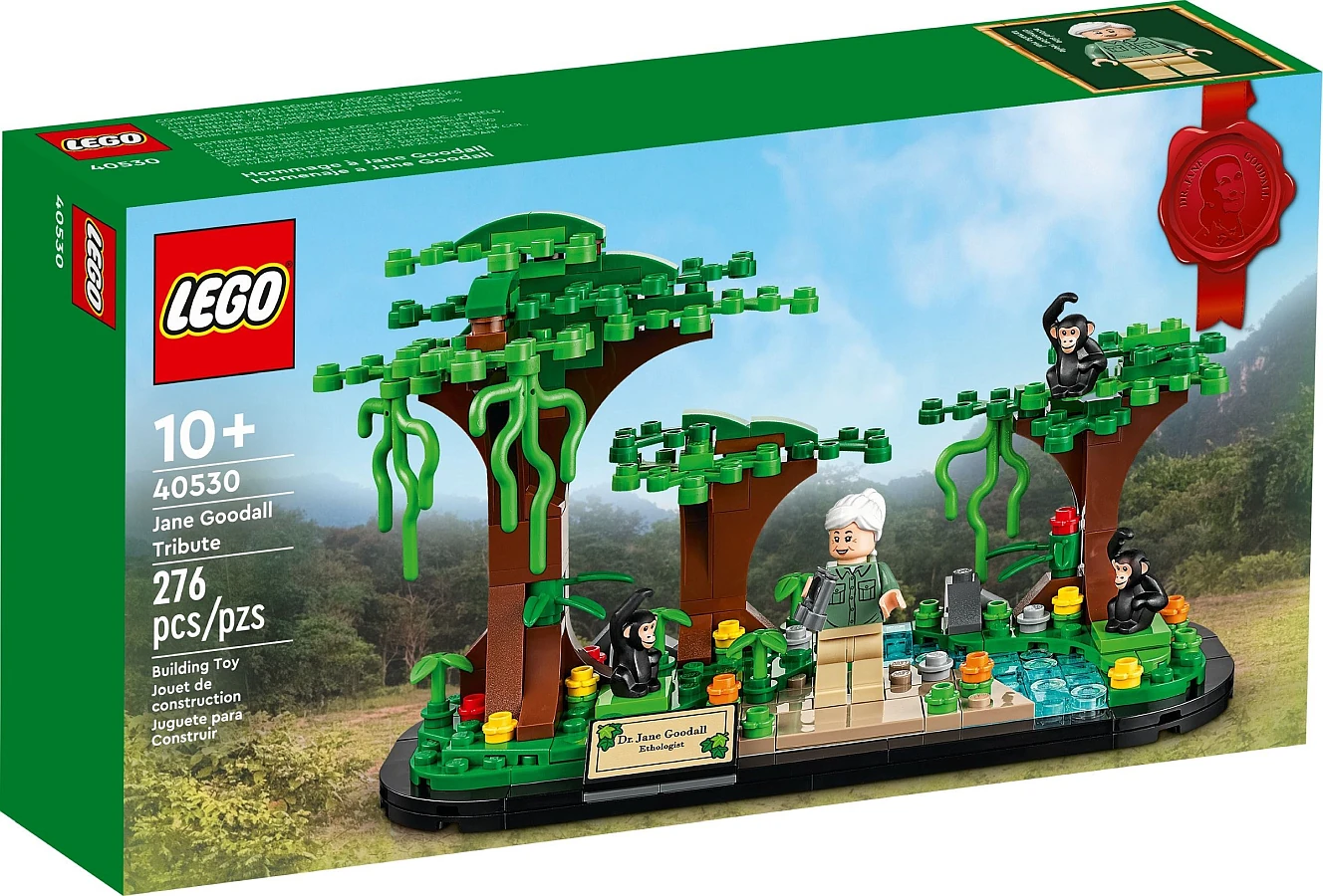 Hołd dla Jane Goodall - zestaw LEGO® nr 40530