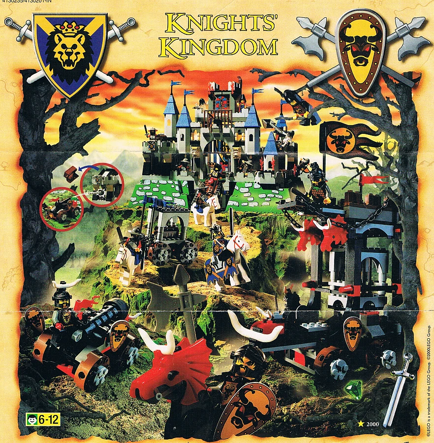 Zestawy Knights Kingdom z serii LEGO® Castle