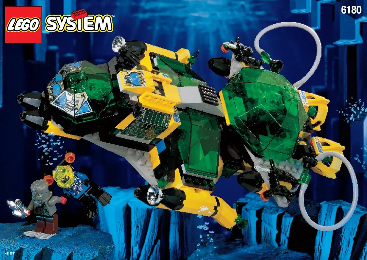 Zdjęcie zestawu 6180 z serii LEGO® Aquazone – Statek Zwiadowczy