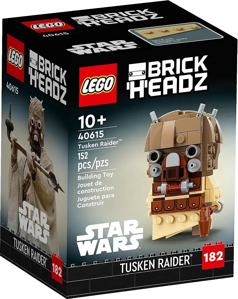 Pudełko zestawu 40615 z serii LEGO® BrickHeadz – Tuskeński rabuś™
