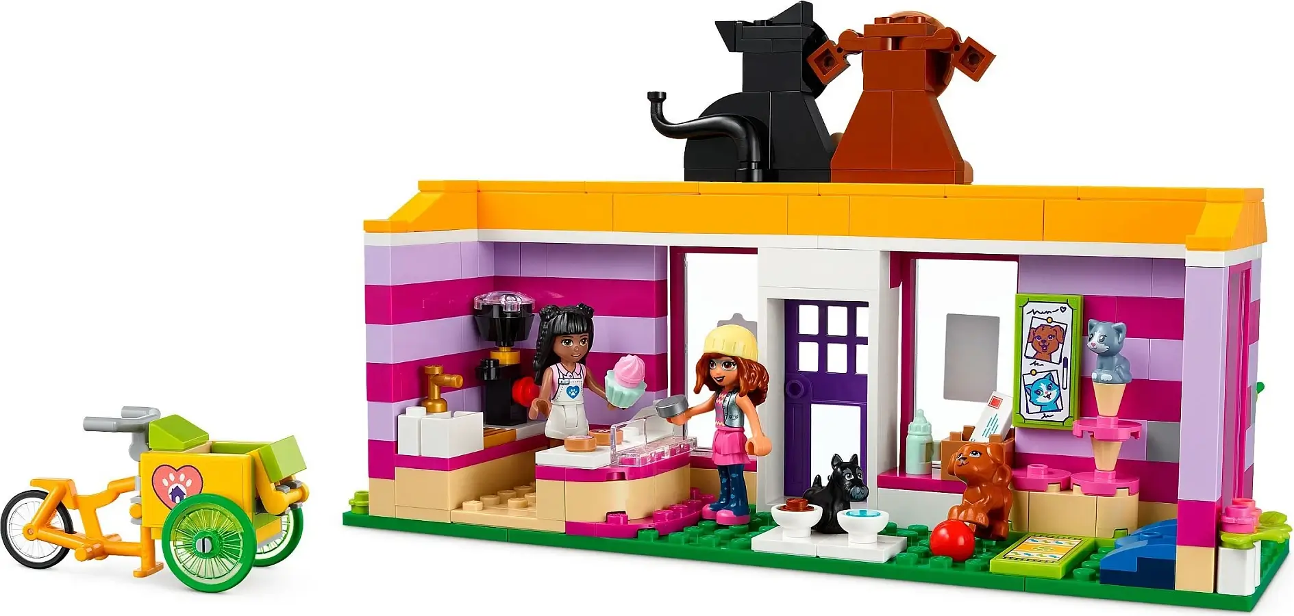 Kawiarnia przy schronisku dla zwierząt z serii LEGO® Friends™