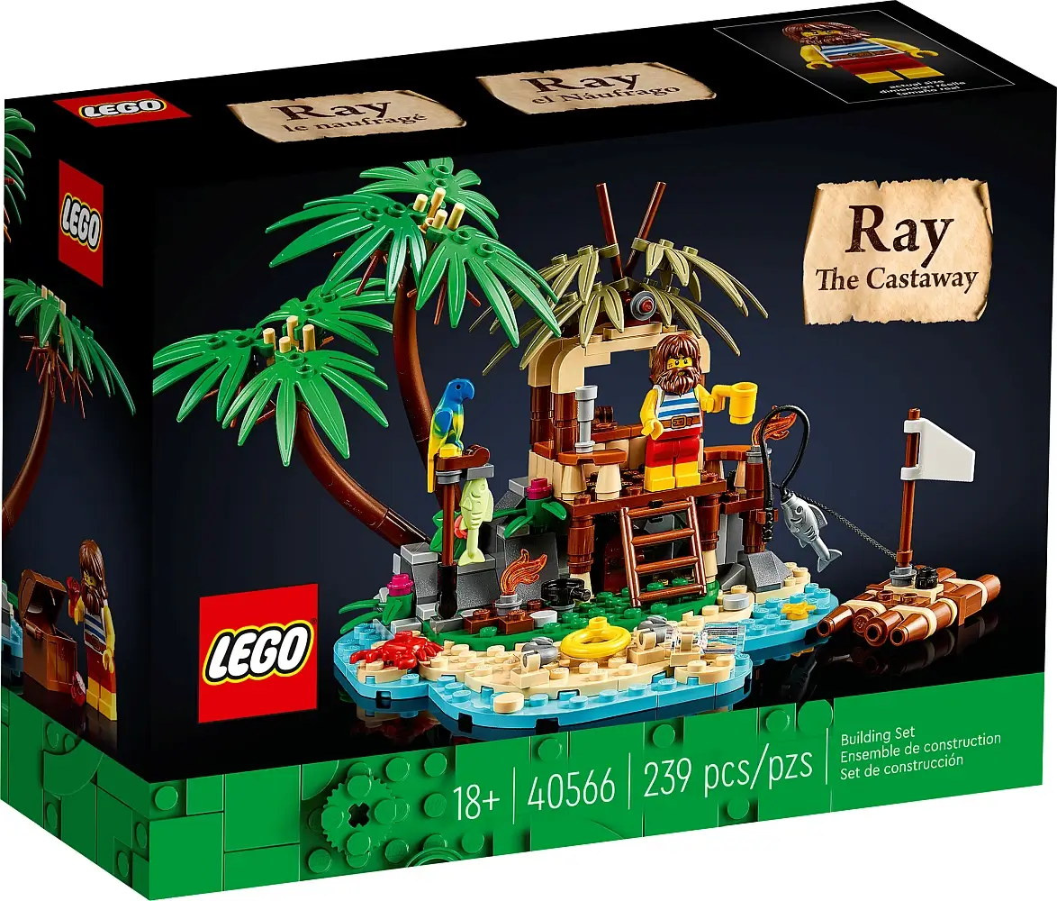 Rozbitek Ray - zestaw LEGO® nr 40566