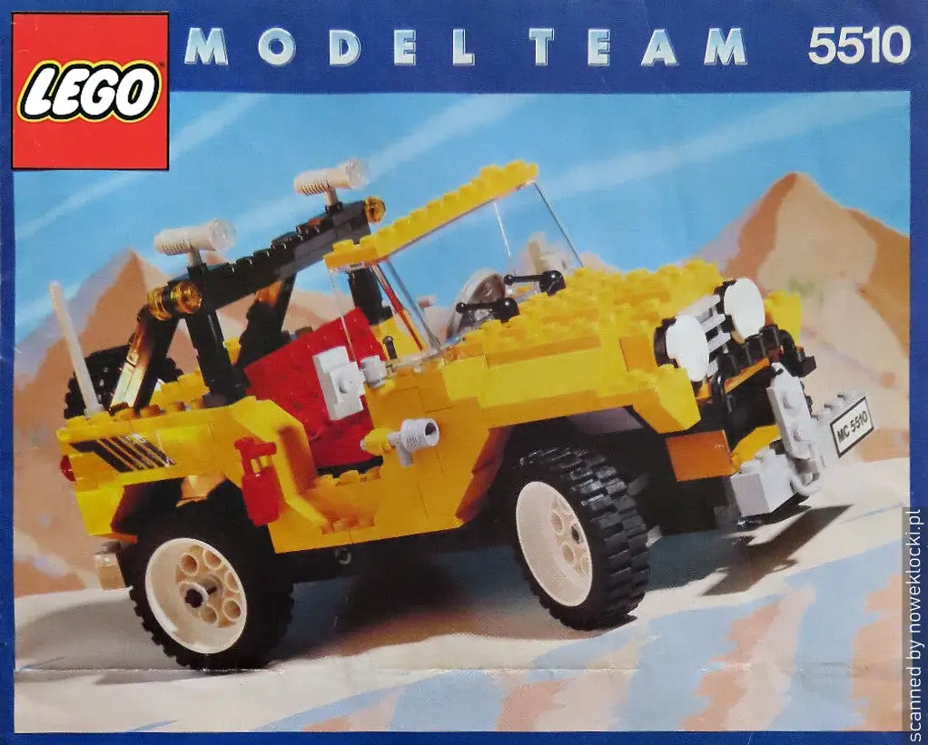 Zdjęcie zestawu 5510 z serii LEGO® Model Team – Samochód terenowy 4x4