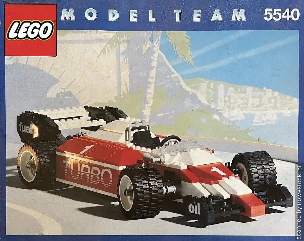Zdjęcie zestawu 5540 z serii LEGO® Model Team – Wyścigówka Formuły 1