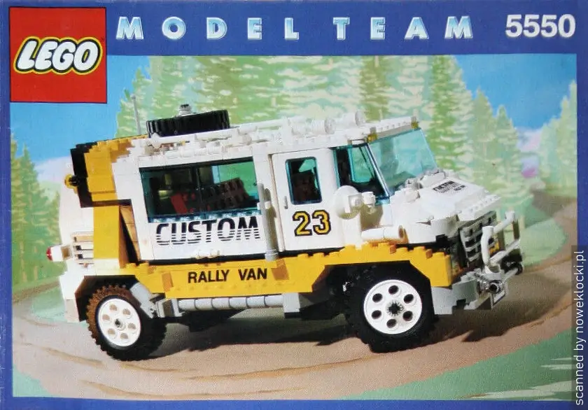 Zdjęcie zestawu 5550 z serii LEGO® Model Team – Rajdowy samochód serwisowy