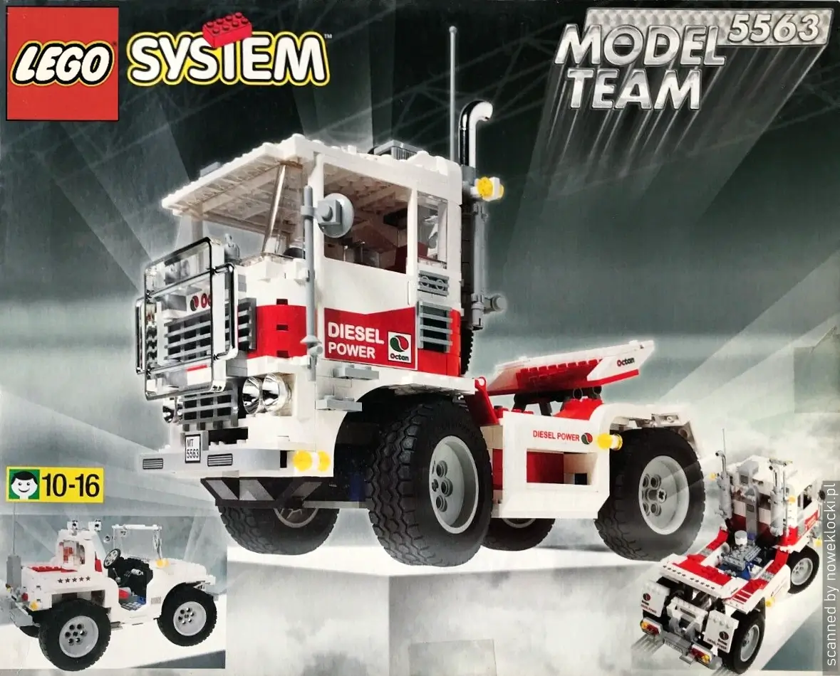 Zdjęcie zestawu 5563 z serii LEGO® Model Team – Ciężarówka wyścigowa