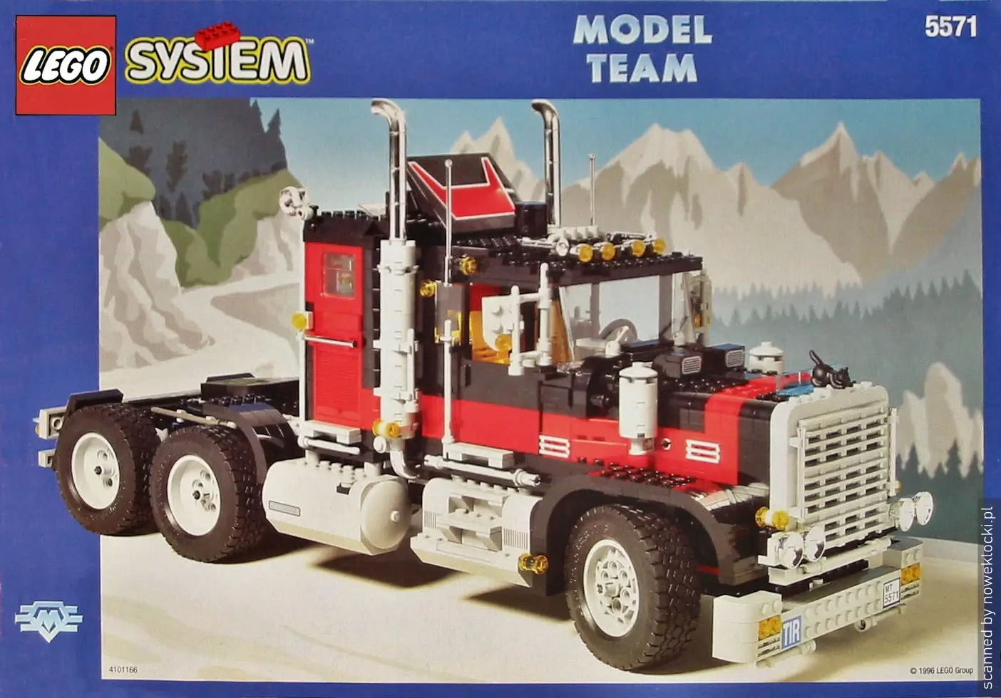 Zdjęcie zestawu 5571 z serii LEGO® Model Team – Amerykańska ciężarówka