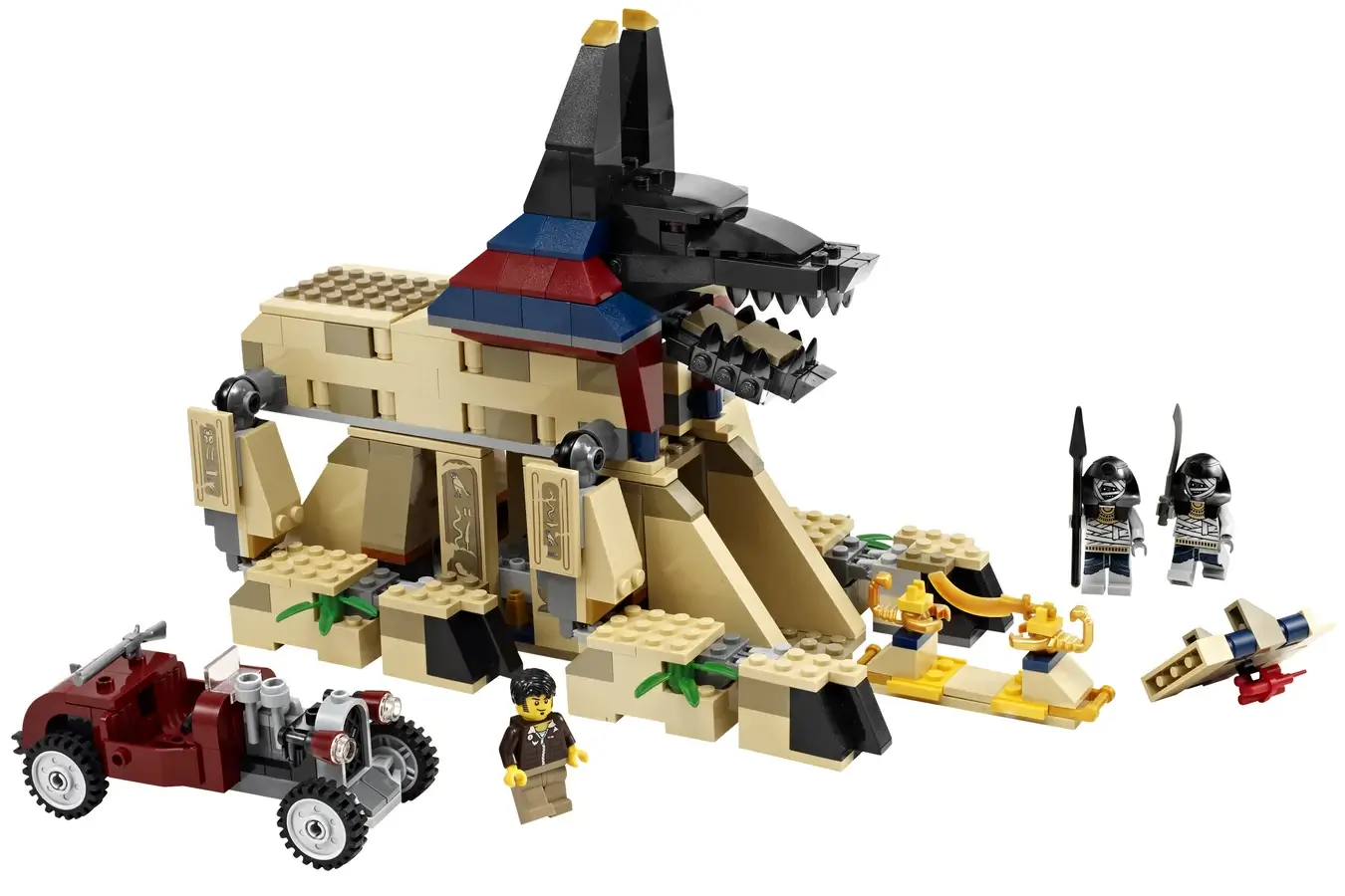Sfinks strzegący skarbu z serii LEGO® Pharaohs Quest