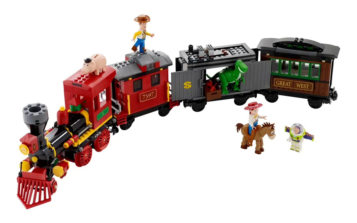 Pociąg na Dzikim Zachodziez serii LEGO® Toy Story