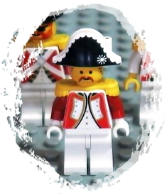 Admirał Woodhouse z klocków LEGO®