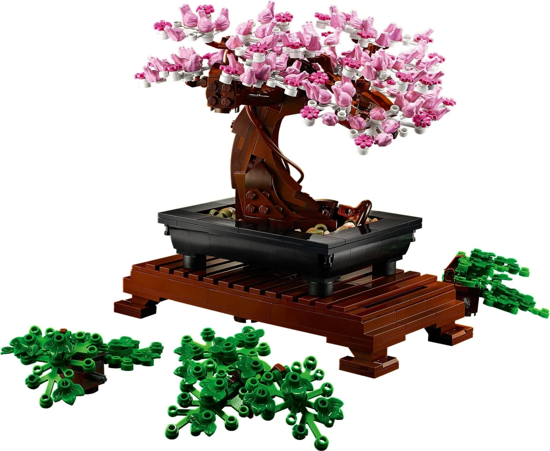 Drzewko bonsai z klocków LEGO® w dwóch wariantach