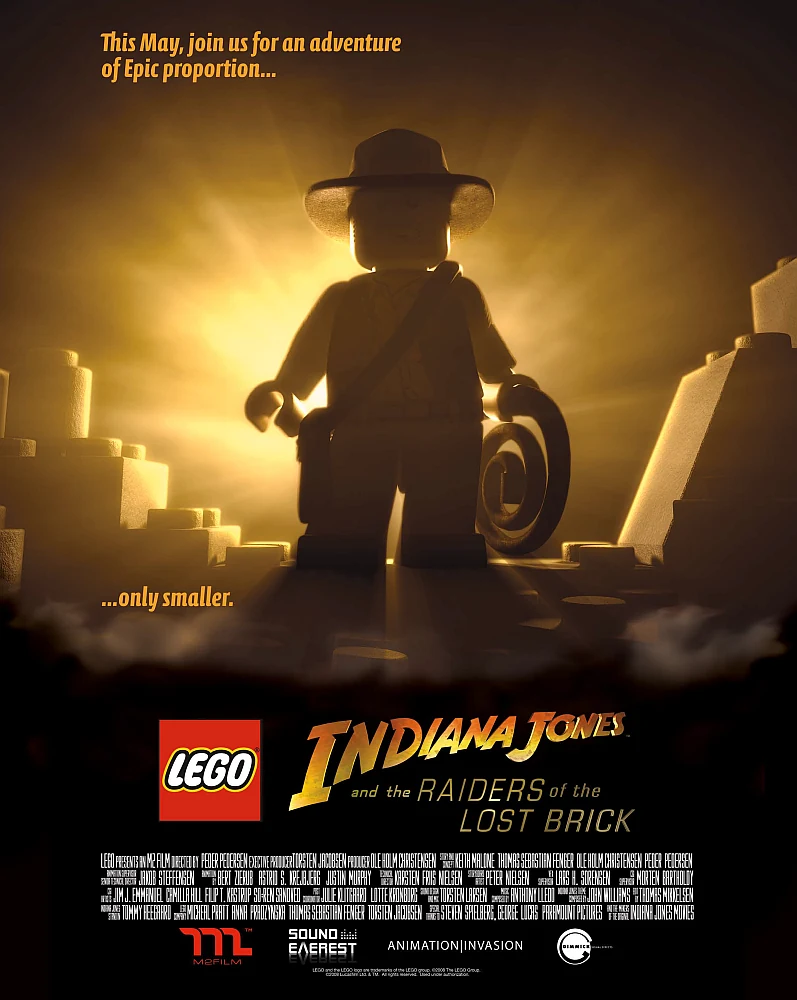 Plakat filmowy Indiana Jones™ and the Raiders of the Lost Brick