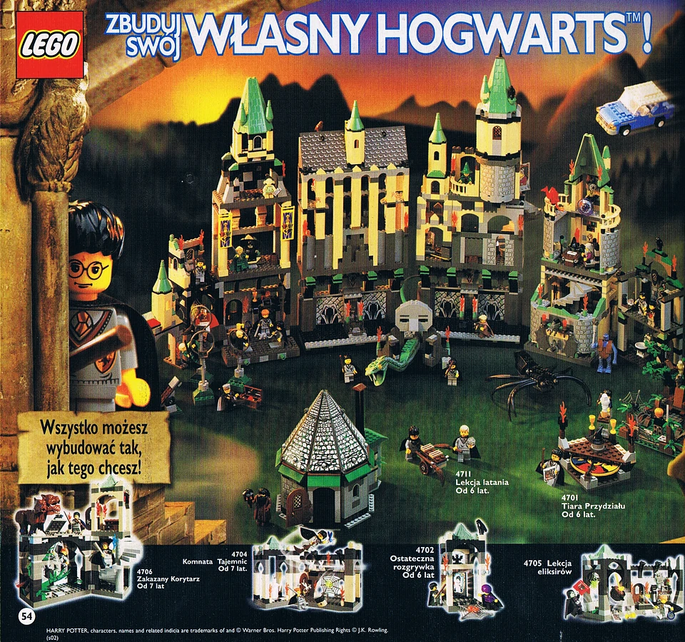 Starsze zestawy z serii LEGO® Harry Potter™