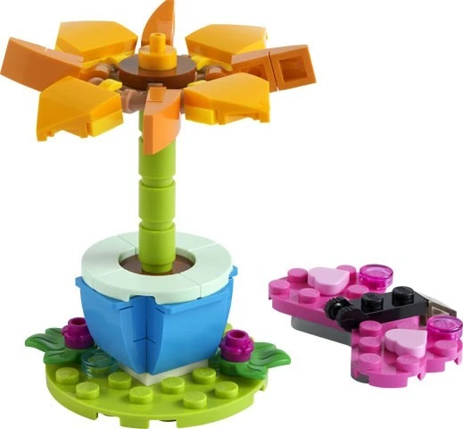 Motyl oraz kwiat z serii LEGO® Friends™