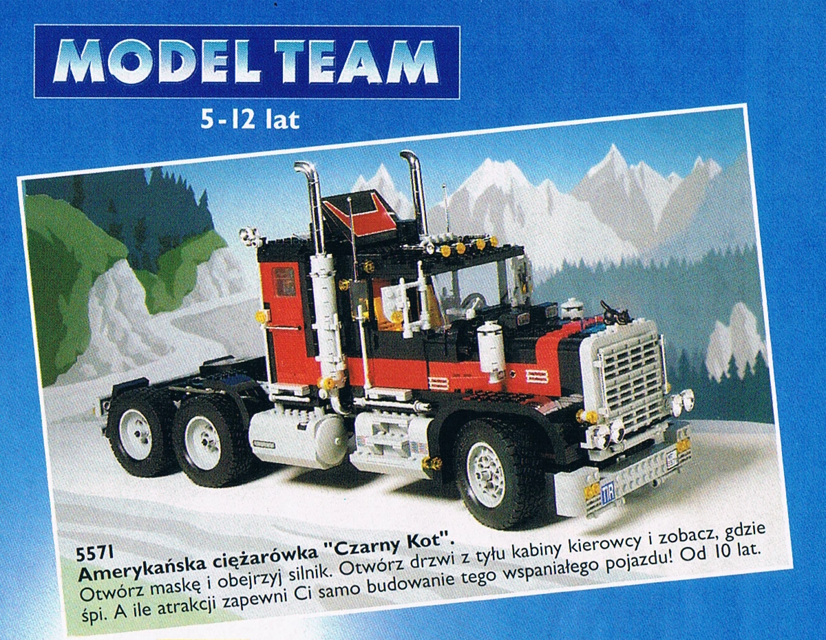 Amerykańska ciężarówka nr 5571 z serii LEGO® Model Team