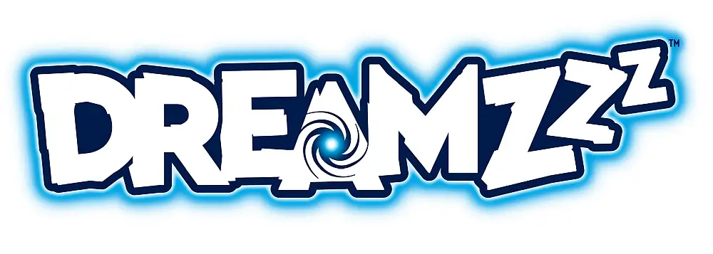 Biało-niebieskie logo serii LEGO® Dreamzzz