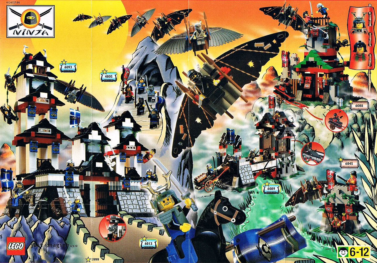 Zestawy LEGO® Ninja z serii Castle