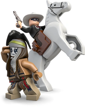 Tonto i Jeździec z serii LEGO® Lone Ranger™