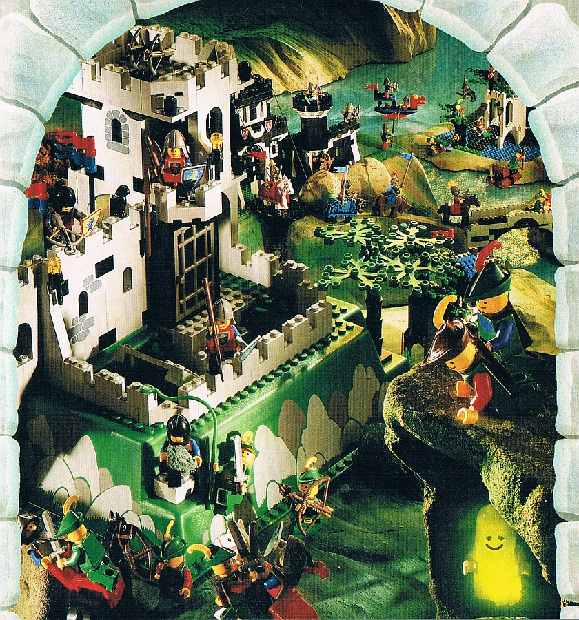 Bitwa na zamku Rycerzy Lwa z serii LEGO® Castle