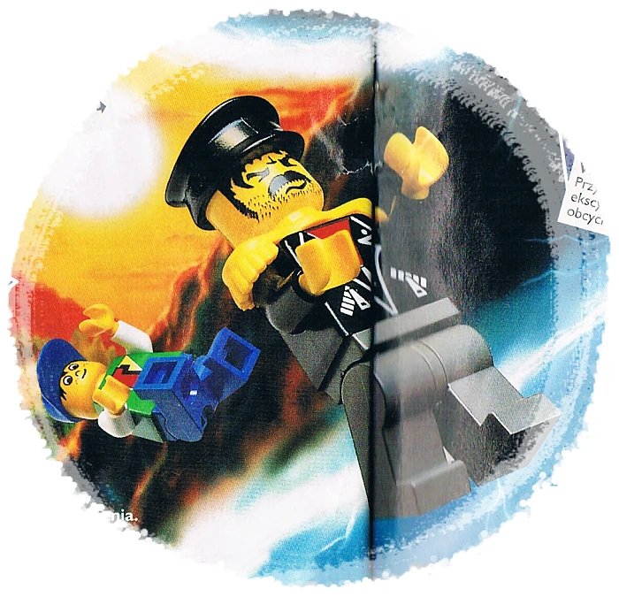 Figurki: Tom Twister i Tim z serii LEGO® Time Cruisers