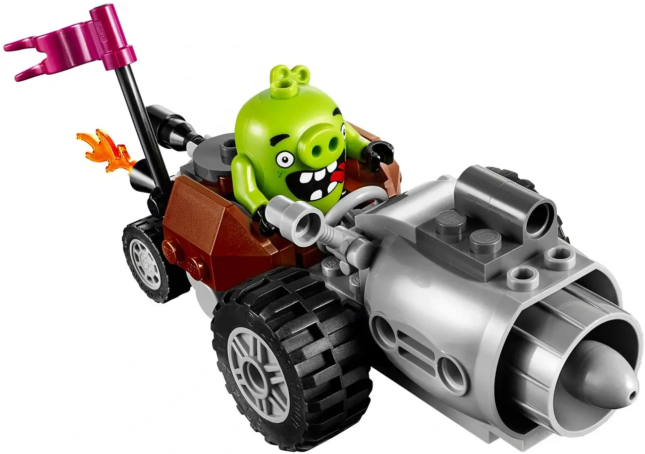 Ucieczka samochodem świnek z serii LEGO® Angry Birds™