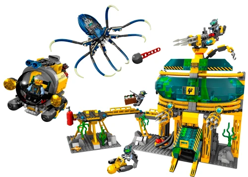 Atak na morską bazę z serii LEGO® Aqua Raiders