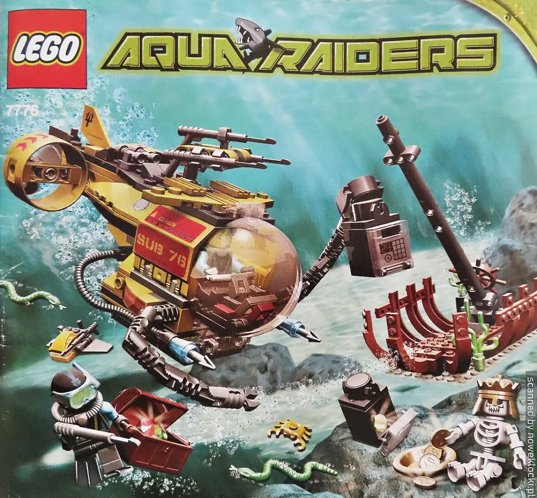 Zdjęcie zestawu 7776 z serii LEGO® Aqua Raiders – Wrak statku
