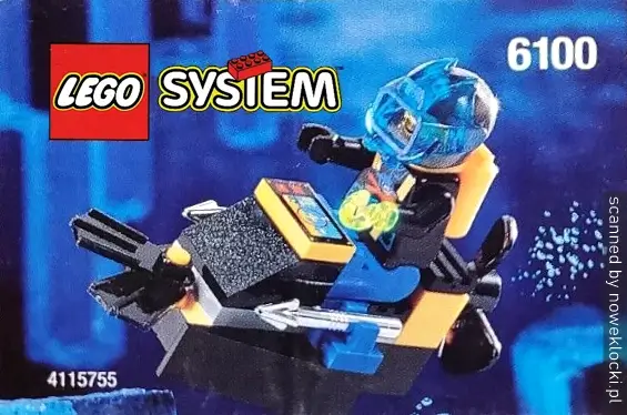 Zdjęcie zestawu 6100 z serii LEGO® Aquazone – Strzała Akwarekina