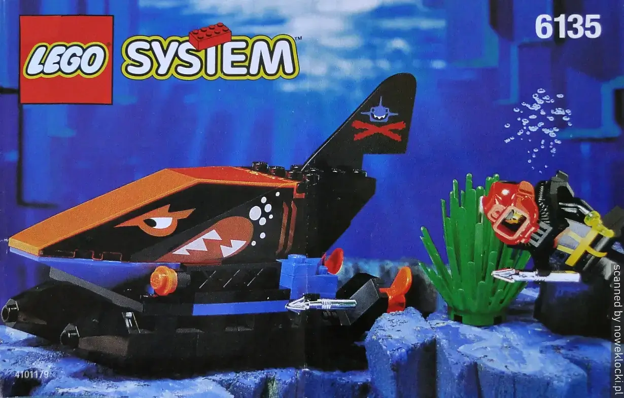 Zdjęcie zestawu 6135 z serii LEGO® Aquazone – Szperacz głębinowy Akwarekinów
