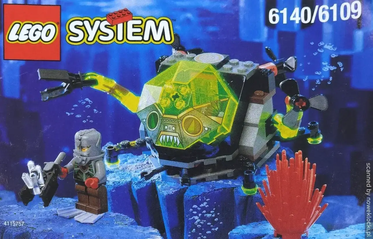 Zdjęcie zestawu 6140 z serii LEGO® Aquazone – Krab