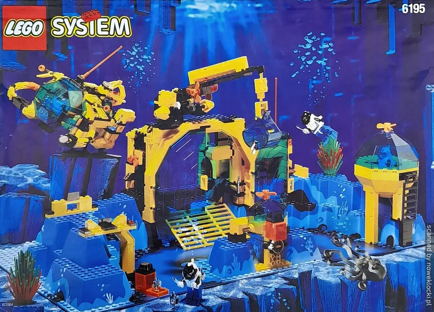Zdjęcie zestawu 6195 z serii LEGO® Aquazone – Baza Akwanautów
