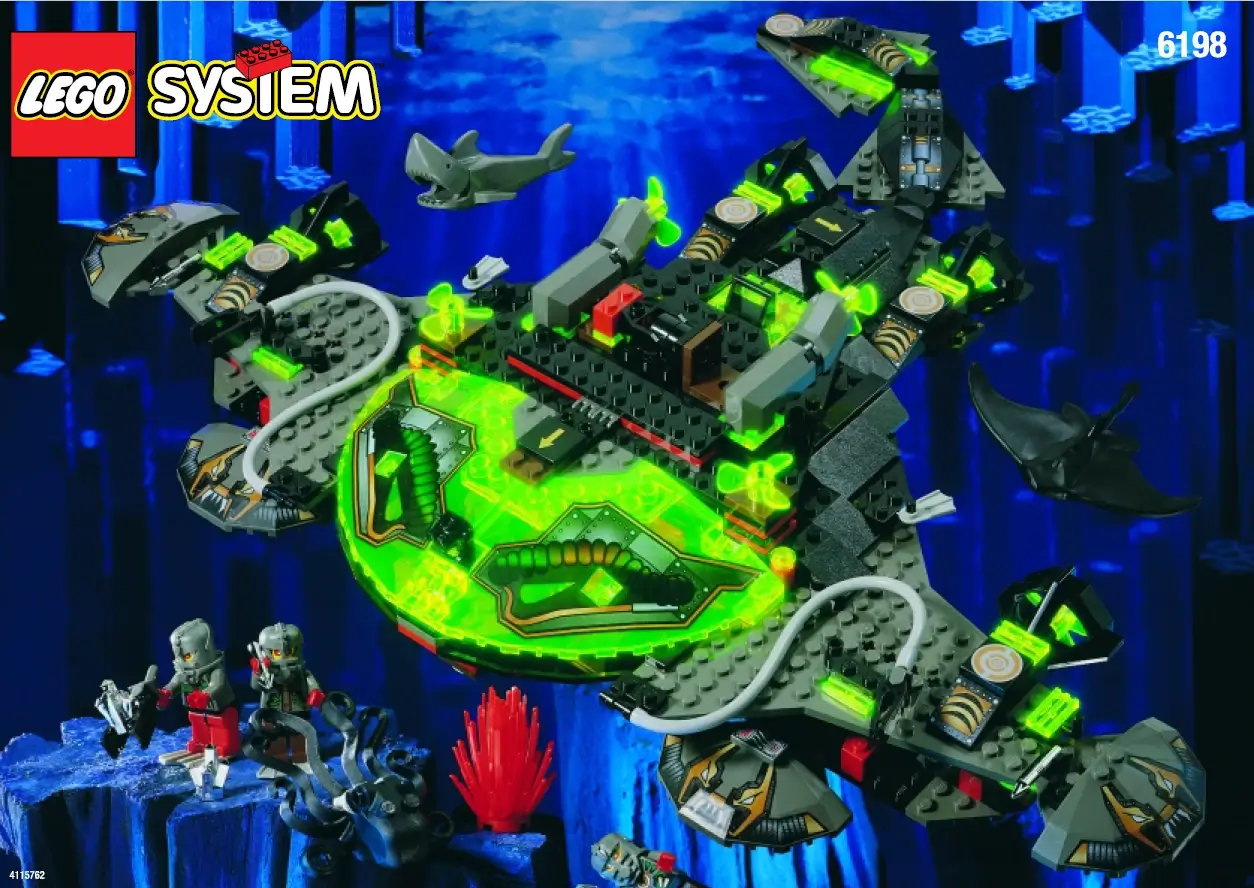 Zdjęcie zestawu 6198 z serii LEGO® Aquazone – Murena