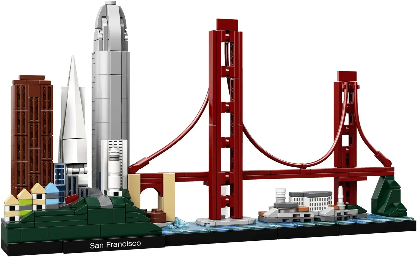 Panorama miasta San Francisco z serii LEGO® Architecture