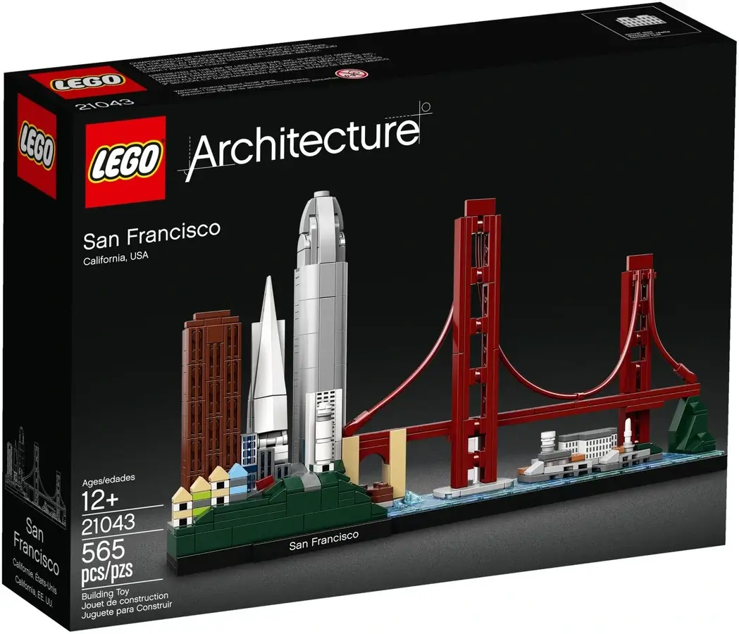 Pudełko zestawu 21043 z serii LEGO® Architecture – San Francisco