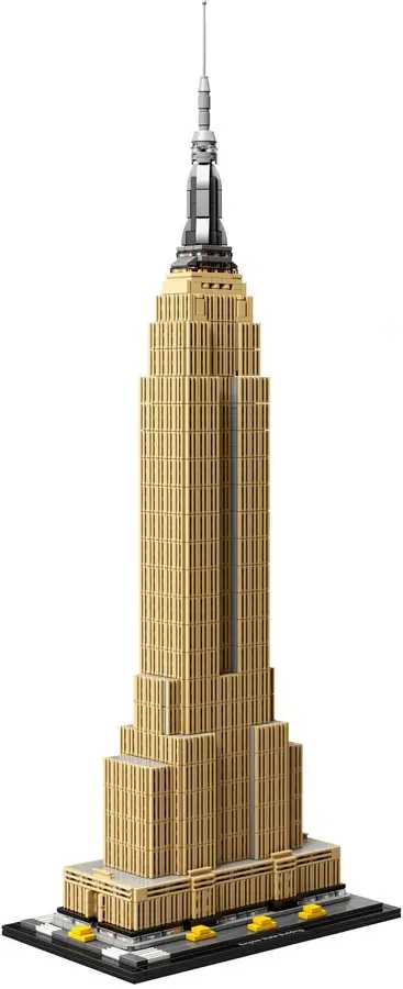 Wieżowiec empire state building z serii LEGO® Architecture