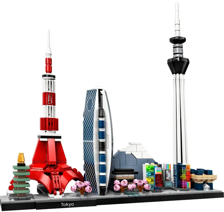Panorama miasta Tokio z serii LEGO® Architecture