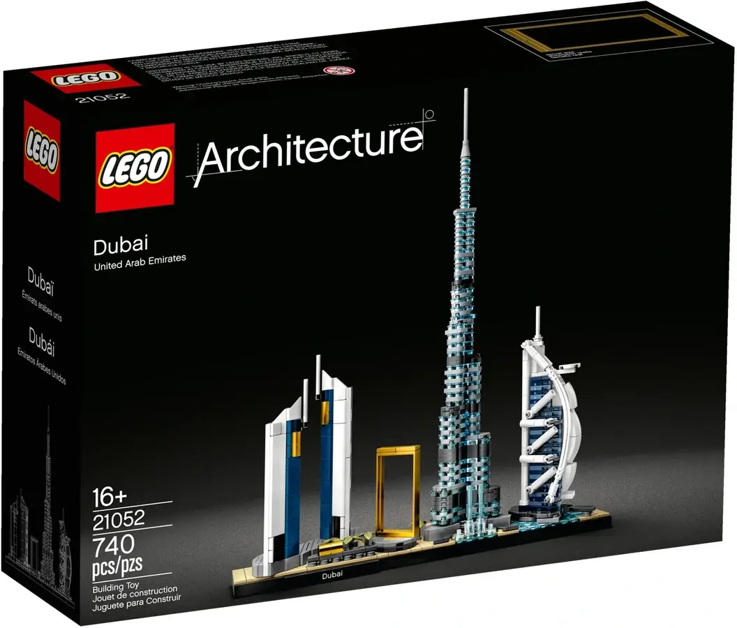 Pudełko zestawu 21052 z serii LEGO® Architecture – Dubaj