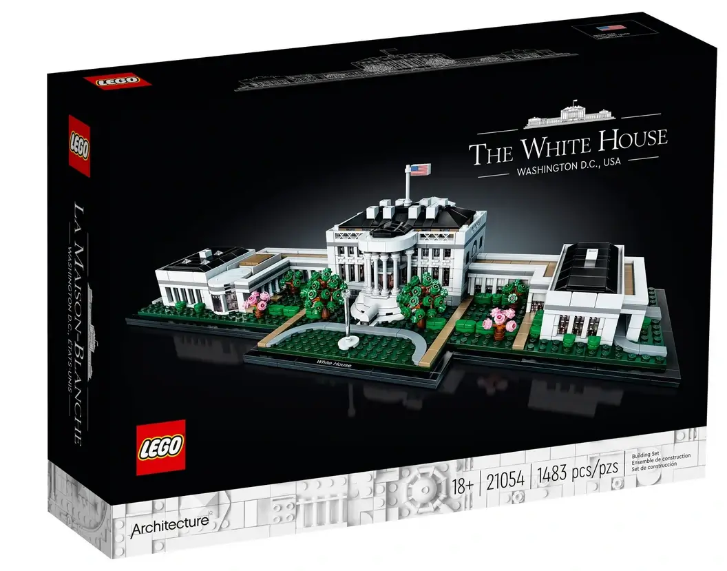 Pudełko zestawu 21054 z serii LEGO® Architecture – Biały Dom