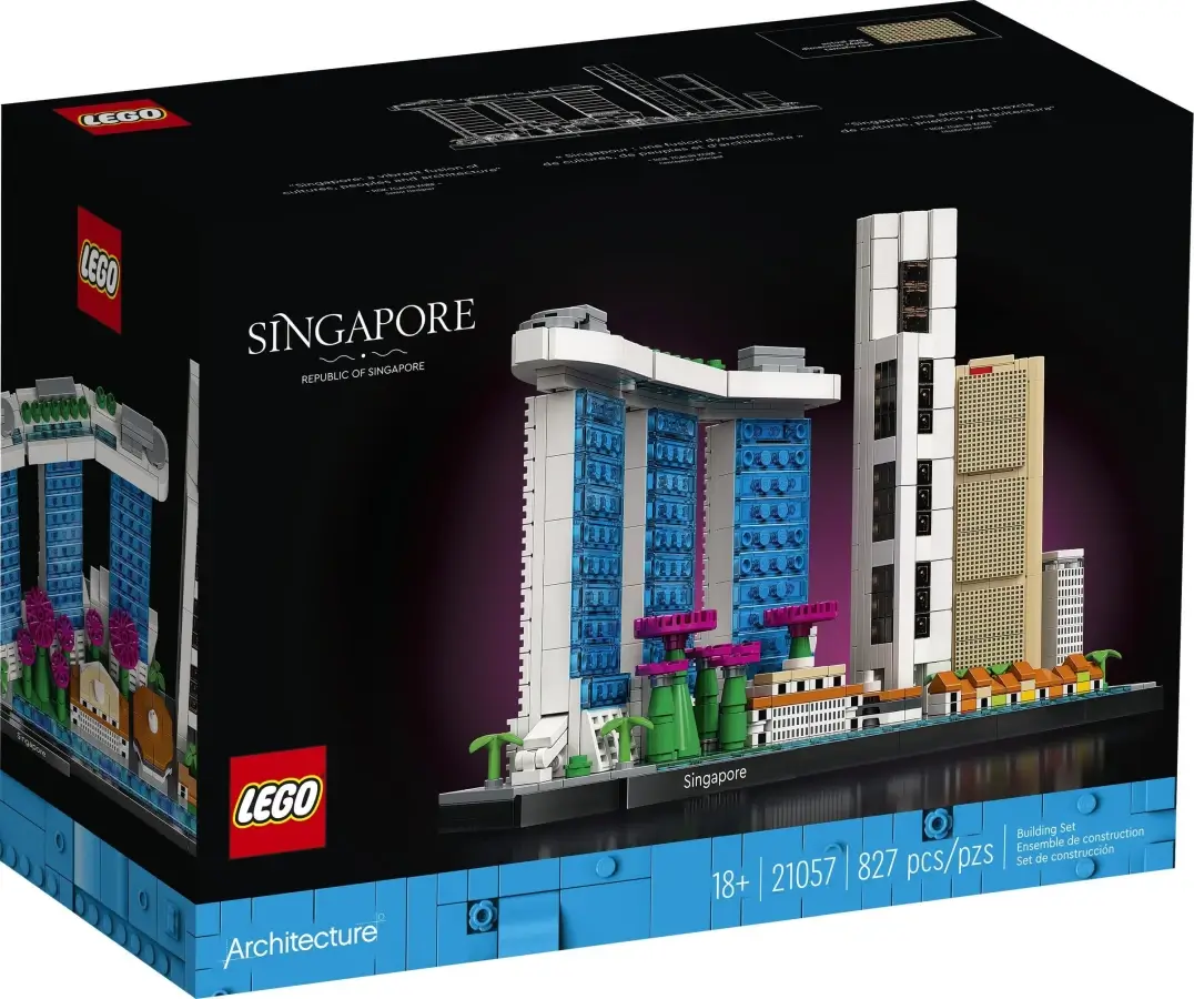 Pudełko zestawu 21057 z serii LEGO® Architecture – Singapur