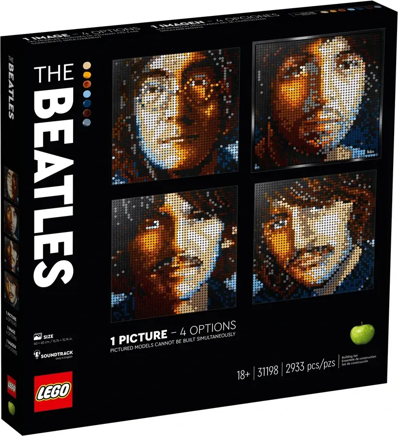 Pudełko zestawu 31198 z serii LEGO® Art – the Beatles