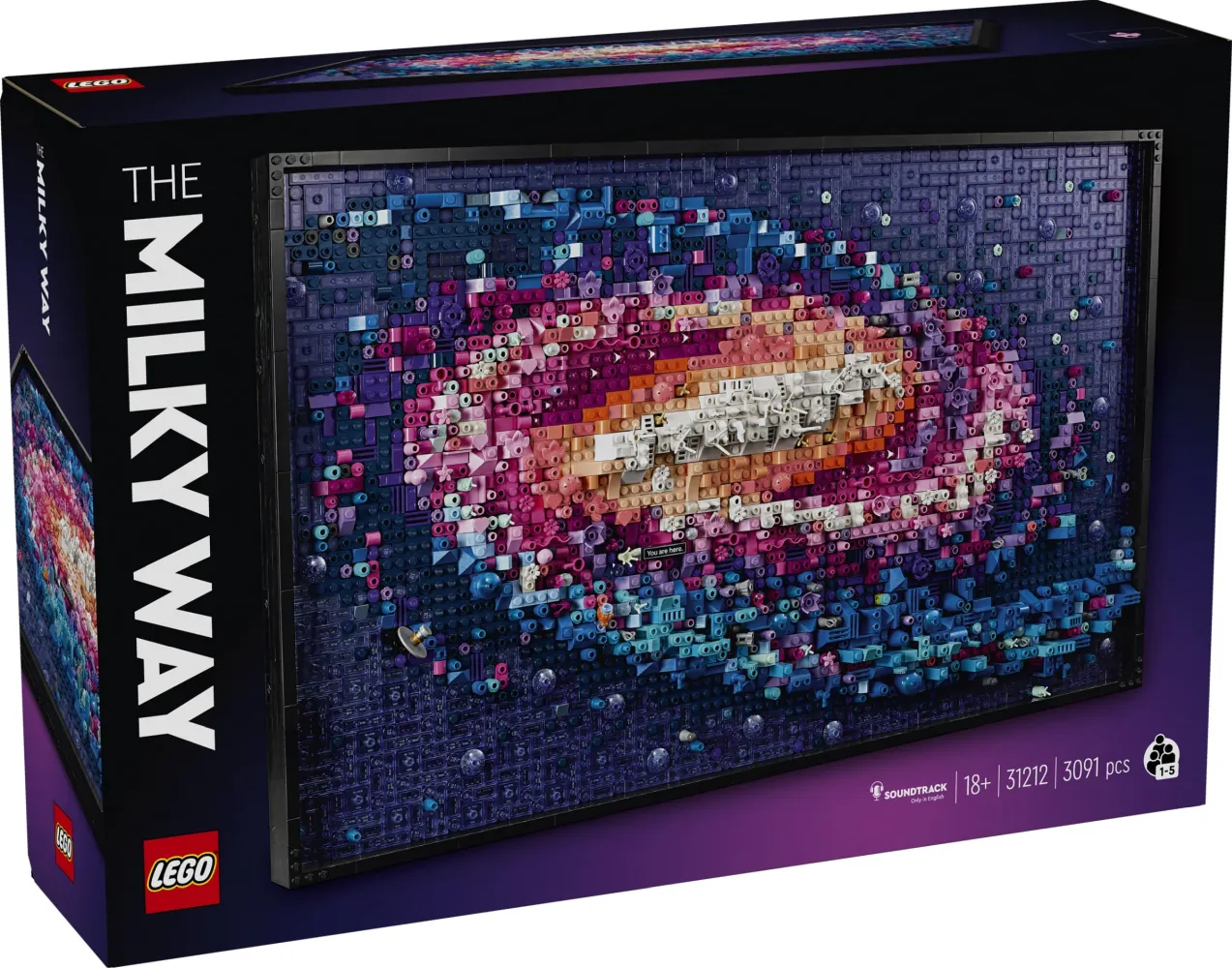 Pudełko zestawu 31212 z serii LEGO® Art