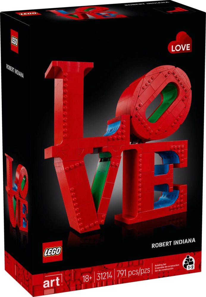 Pudełko zestawu 31214 z serii LEGO® Art