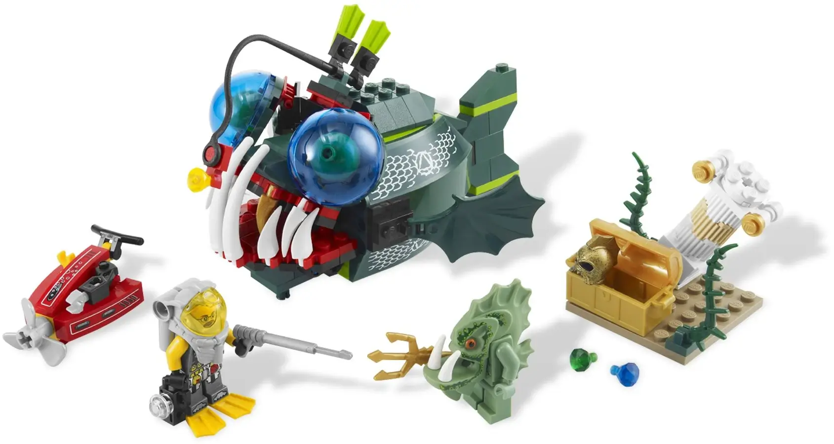 Atak ryby głębinowej – seria LEGO® Atlantis