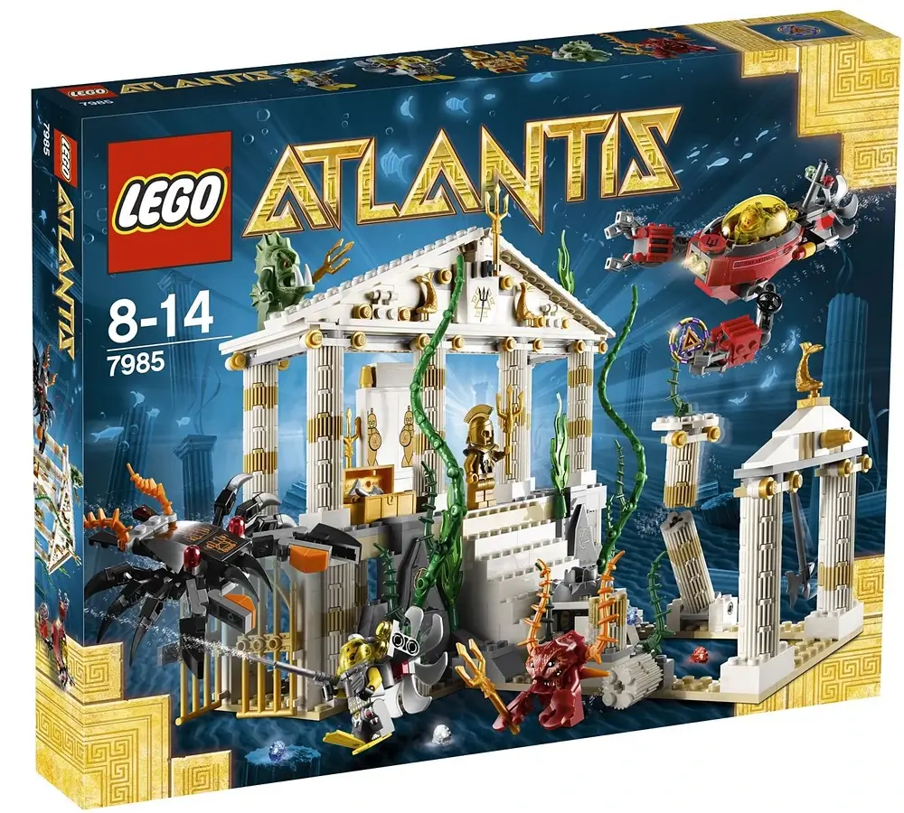 Pudełko zestawu 7985 z serii LEGO® Atlantis – Atlantyda