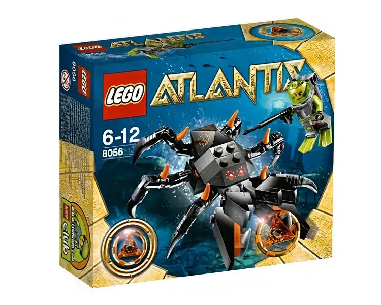 Pudełko zestawu 8056 z serii LEGO® Atlantis – krab