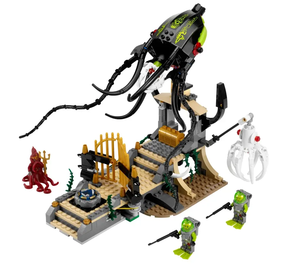 Spotkanie z kałamarnicą przy bramie - seria LEGO® Atlantis