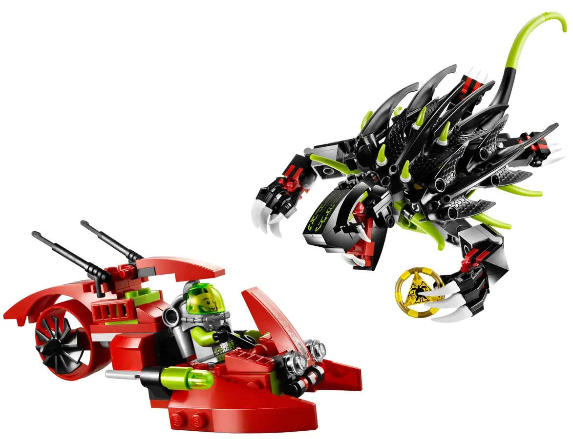 Głębinowy potwór – żołw i łódź z serii LEGO® Atlantis