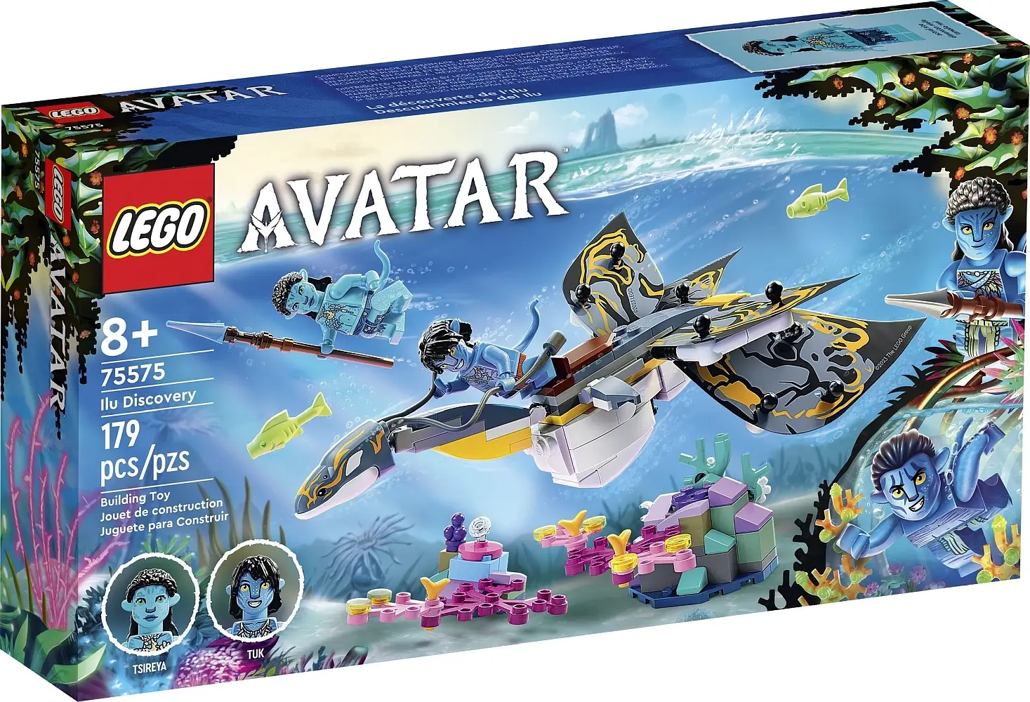 Pudełko zestawu 75575 z serii LEGO® Avatar™ – Odkrycie Ilu