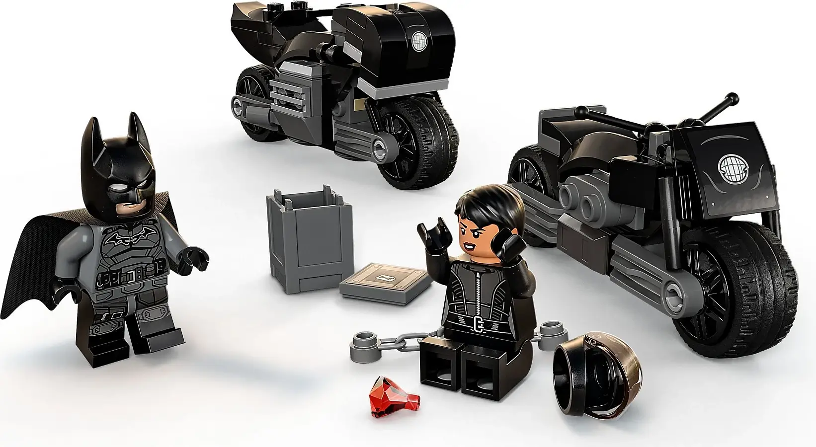 Motocyklowy pościg batmana™ i seliny kyle™ z serii LEGO® batman™